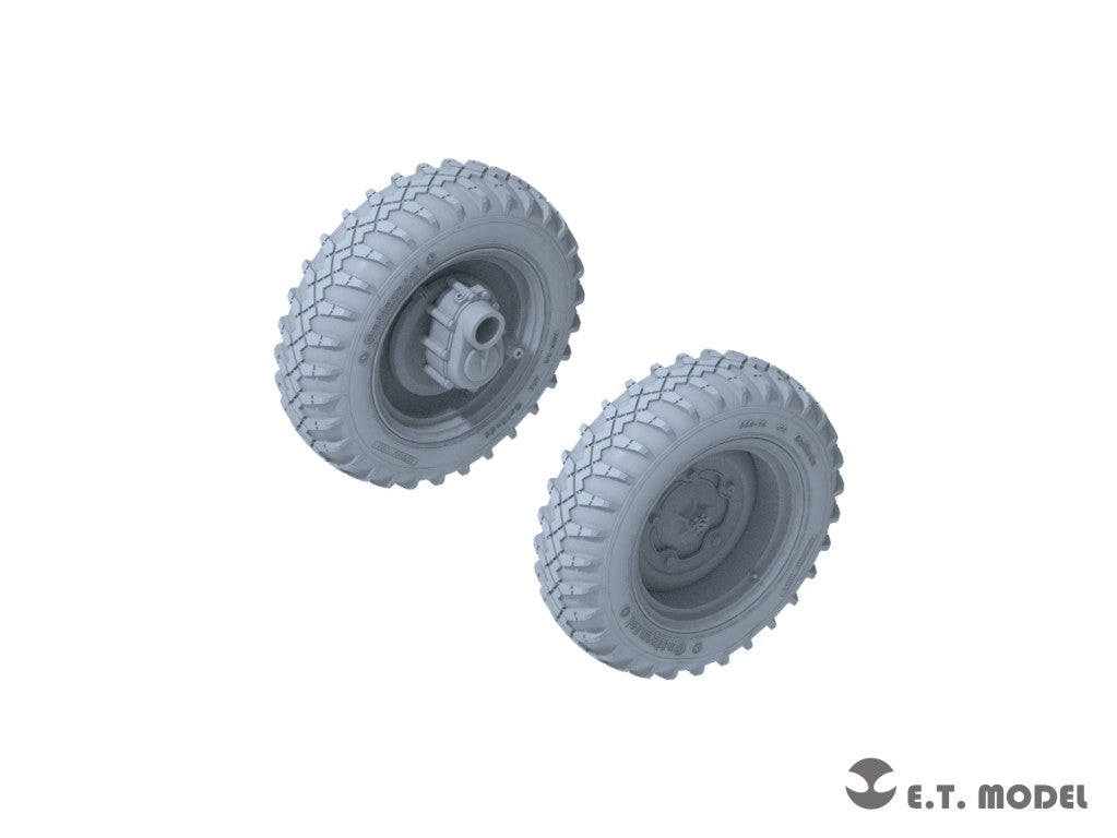 E.T. Model P35-136 WWII German Schwimmwagen Type166 Sagged wheels Wide For TAMIYA Kit 1/35 – zdjęcie 3