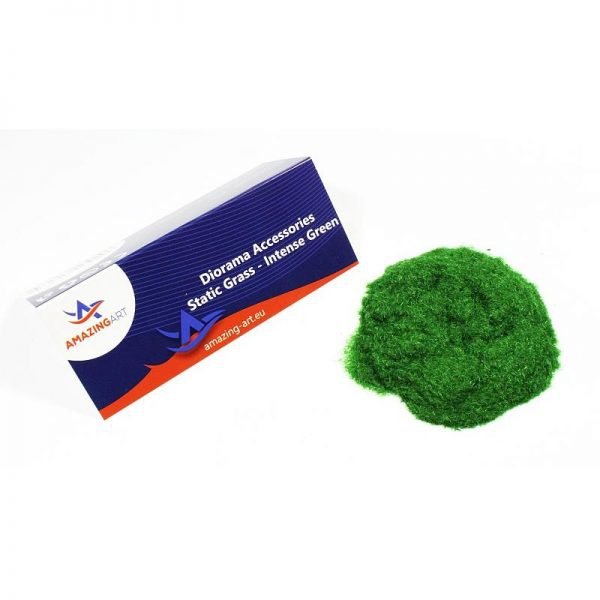 Amazing Art 13630 Gazon statique 1 mm - Vert intense