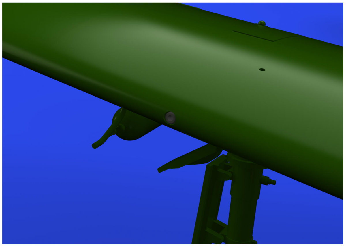Eduard 648723 A6M2 cannon barrels &amp;amp; cockpit guns PRINT EDUARD 1/48 – zdjęcie 2
