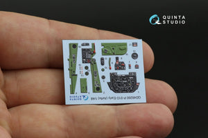 Quinta Studio QD48260 P-51D Early 3D-Printed &amp;amp; coloured Interior on decal paper ( Airfix ) 1/48 – zdjęcie 11