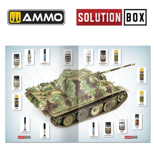 Ammo of Mig 6529 SOLUTION BOOK 23 - How to Paint WWII German Late War Vehicles (Multilingual Book) – zdjęcie 6