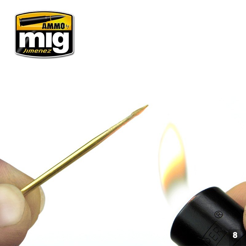AMMO of Mig Jimenez 8026 BRASS TOOTHPICKS – image 10