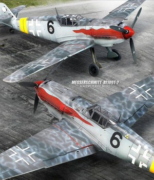 Academy 12225 MESSERSCHMITT Bf109T-2 1/48 – zdjęcie 3