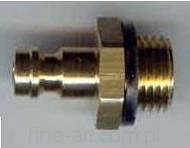 Harder & Steenbeck 262148 Złącze męskie 5.0mm gwint 1/4"
