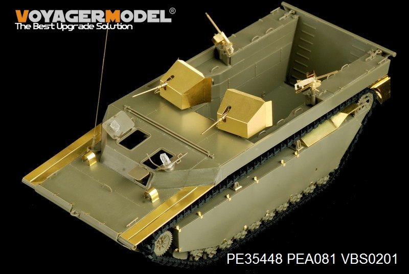 Voyager Model PE35448 WWII US LVT-4 Water Buffalo Landing Vehicle Tracked basic for AFV CLUB 35205 1/35 – zdjęcie 6