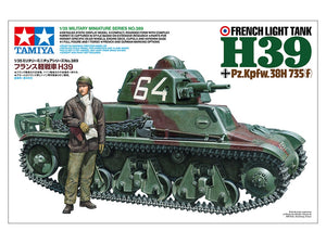 Tamiya 35389 French Light Tank H39 Pz.Kpfw.38H 735(f) 1/35 – zdjęcie 2