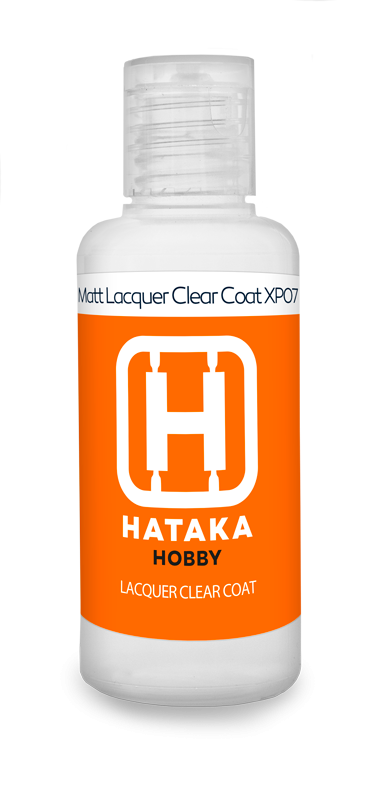 Hataka HTK-XP07- Matt Lacquer Clear Coat 60m