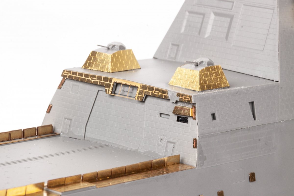 Eduard 53288 USS DDG-1000 Zumwalt SNOWMAN MODELS, TAKOM 1/350 – zdjęcie 12