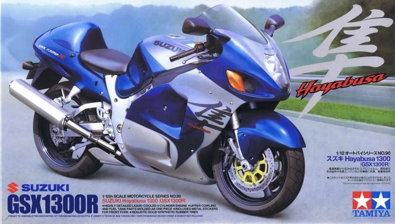 Tamiya 14090 Suzuki Hayabusa 1/12