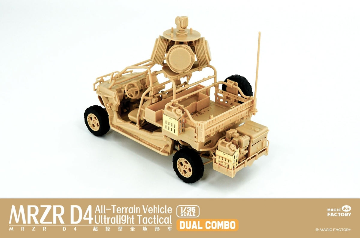 Magic Factory 2005 MRZR D4 Ultralight Tactical All-Terrain Vehicle 1/35 – zdjęcie 6