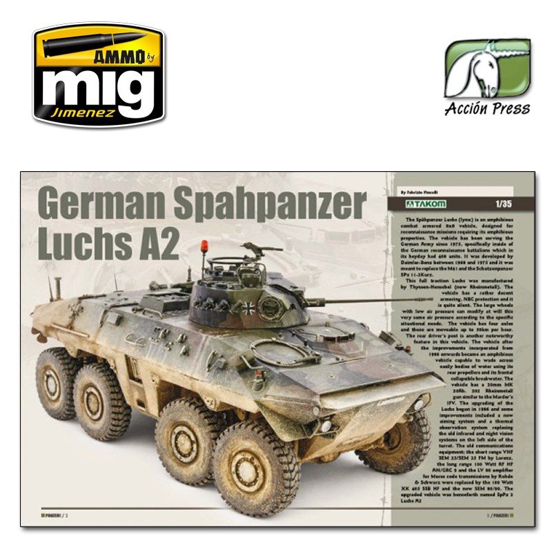 Ammo of Mig Jimenez 54 PANZER ACES ISSUE 54 - MODERN AFV (ENGLISH) – immagine 4