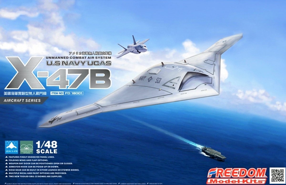 Freedom 18001 US Navy UCAS X-47B 1/48 – image 2