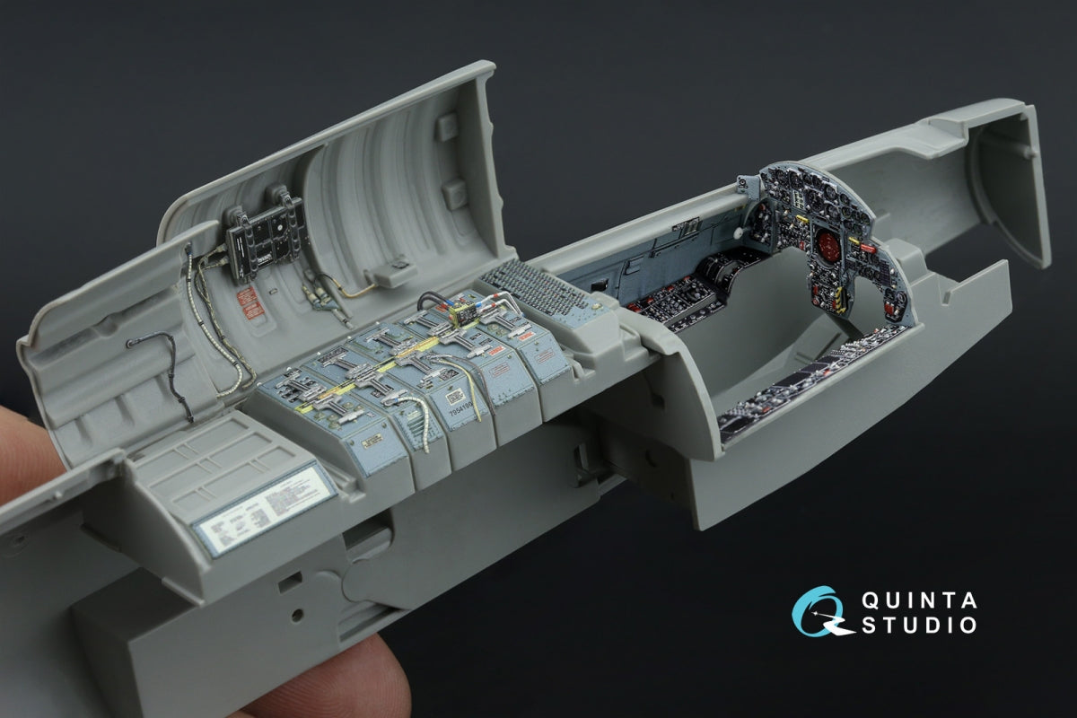 Quinta Studio QD32181 F-104S-ASA 3D-Printed colored Interior on decal paper (Italeri) 1/32 – image 10