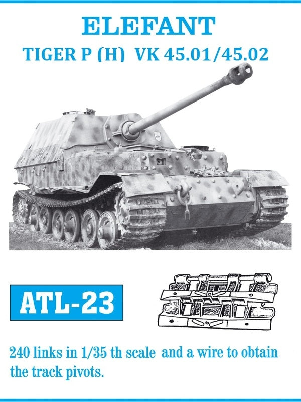 Friulmodel ATL-023 ELEFANT / TIGER P (H) VK 45.01 / 45.02 1/35
