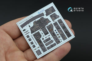 Quinta Studio QDS-35132 AH-64A 3D-Printed colored Interior on decal paper (Trumpeter) (Small version) 1/35 – image 3