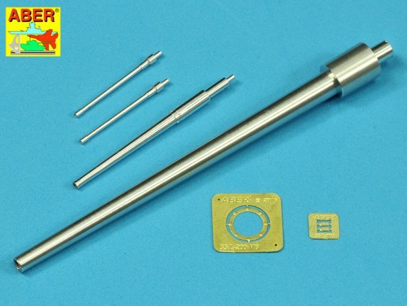 Aber 35L-200 Armament for US M6 Heavy Tank 1 x 76,2mm M7, 1 x 37mm M6; 2 x 12,7mm Browning M2 HB 1/35