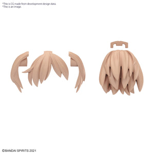 Bandai 67139 30MS OPTION HAIR STYLE PARTS VOL.10 ALL 4 TYPES – zdjęcie 13