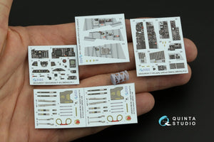 Quinta Studio QD+48341 F-4G early 3D-Printed &amp;amp; coloured Interior on decal paper (Meng) (with 3D-printed resin parts) 1/48 – zdjęcie 4