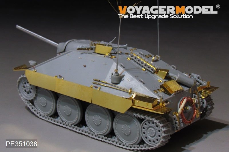 Voyager Model PE351038A WWII German Sd.Kfz.138/2 Hetzer Tank Destroyer Middle Version（B ver include Gun Barrel）（For DRAGON 6037 6066 9148）1/35 – zdjęcie 2