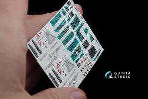 Quinta Studio QD48028 MiG-31BM 3D-Printed &amp;amp; coloured Interior on decal paper (for AMK kit) 1/48 – zdjęcie 6