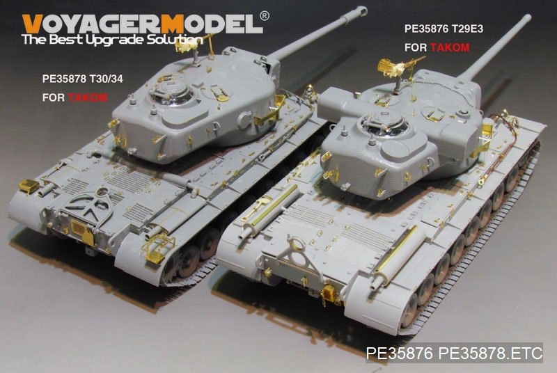 Voyager Model PE35876 WWII US T-29E3 Super Heavy tank For TAKOM 1/35 – image 10