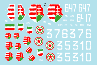 Star Decals 35-942 Hungarian Uprising 1956 1 1/35 – zdjęcie 2