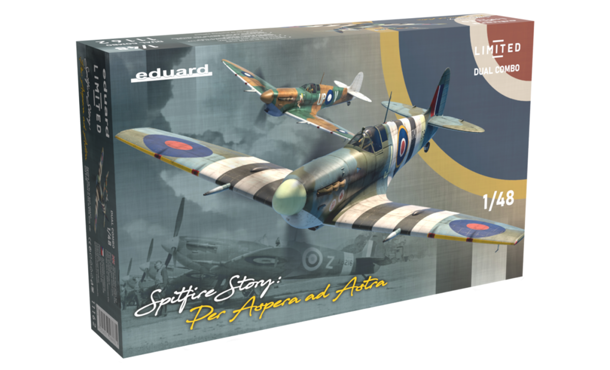 Eduard 11162 SPITFIRE STORY: Per Aspera ad Astra DUAL COMBO 1/48 – zdjęcie 2