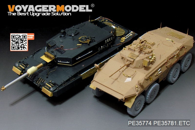 Voyager Model PE35781 Morden German SpPZ2 Luchs A1 Basic For TAKOM 2015 1/35 – zdjęcie 9