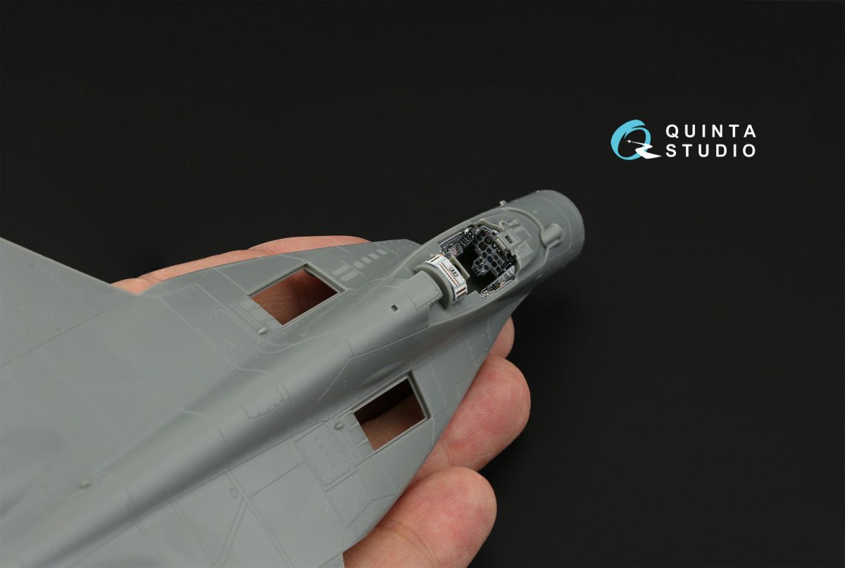 Quinta Studio QD72071 MiG-29 9-12 3D-Printed &amp;amp; coloured Interior on decal paper (GWH) 1/72 – zdjęcie 10