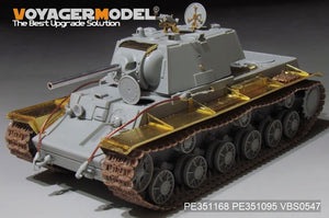 Voyager Model PE351168B WWII Russian KV-1 Mod.1942 Basic（B ver include Gun Barrel）(For TRUMPETER 09597) 1/35 – zdjęcie 2