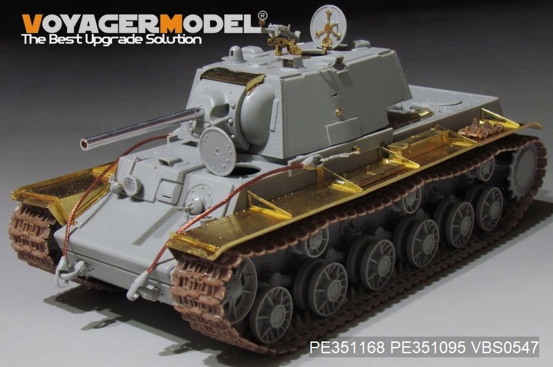 Voyager Model PE351168B WWII Russian KV-1 Mod.1942 Basic（B ver include Gun Barrel）(For TRUMPETER 09597) 1/35 – zdjęcie 2