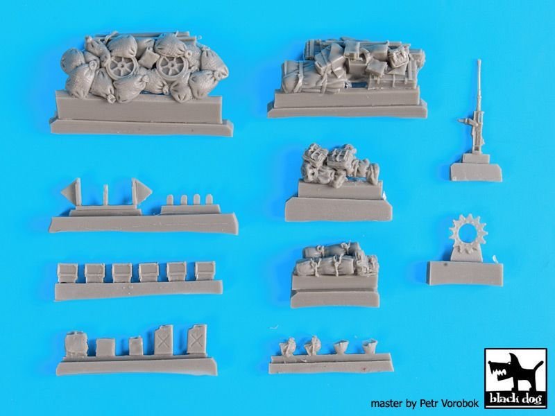 Black Dog T72079 M-10 accessories set for UM model 1/72 – zdjęcie 6