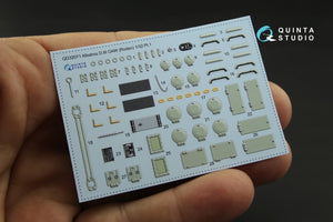 Quinta Studio QD32071 Albatros D.III OAW 3D-Printed &amp;amp; coloured Interior on decal paper (for Roden kit) 1/32 – zdjęcie 5