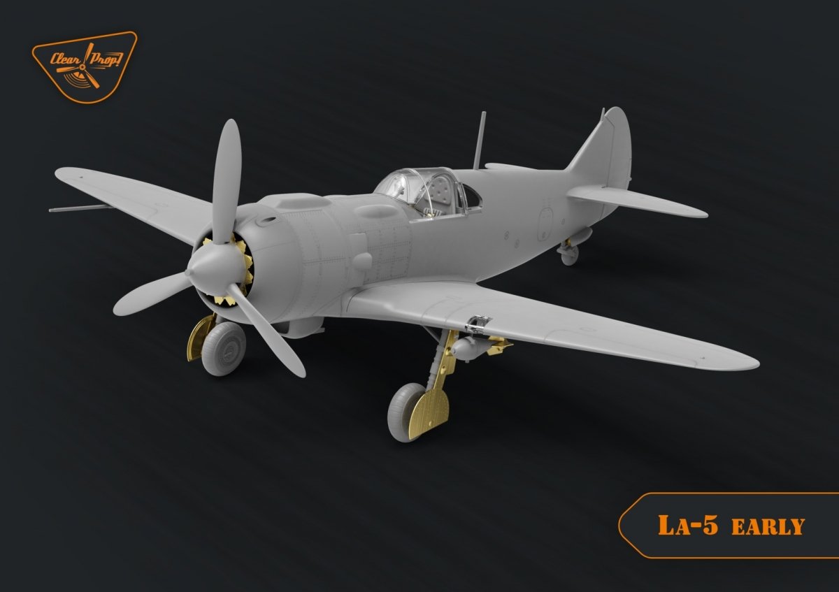 Clear Prop! CP72014 La-5 early version ADVANCED KIT 1/72 – zdjęcie 7