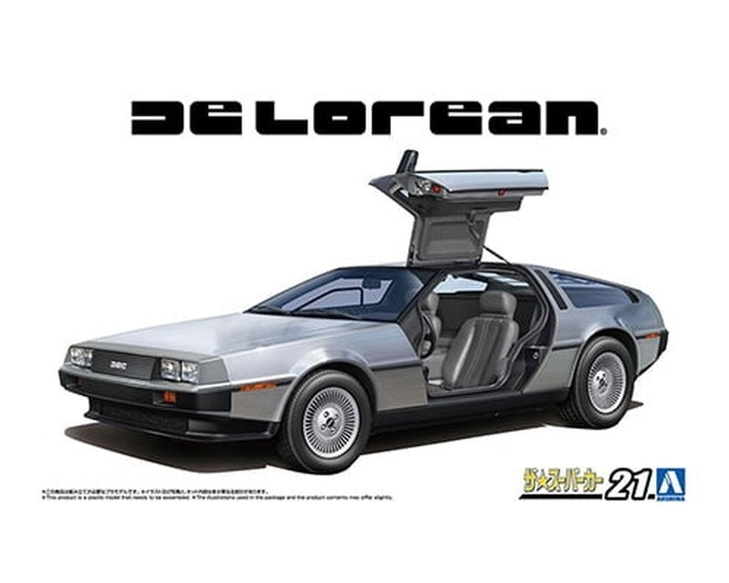 Aoshima 06435 The Super Car '82 DeLorean DMC-12 1/24