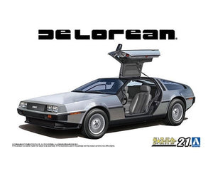 Aoshima 06435 The Super Car &amp;#39;82 DeLorean DMC-12 1/24