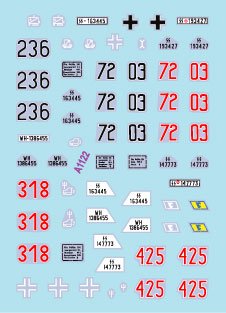 Star Decals 72-A1122 SdKfz 250 &amp;#39;neu&amp;#39; # 1 SdKfz 250/1 and SdKfz 250/3 on the West Front 1/72 – zdjęcie 2