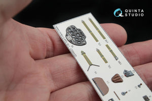 Quinta Studio QD48021 I-16 type 5 3D-Printed &amp;amp; colored Interior on decal paper 1/48 – image 7