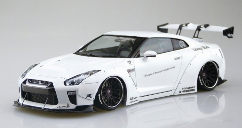 Aoshima 05590 LB WORKS R35 GT-R type 1.5 1/24 – zdjęcie 2