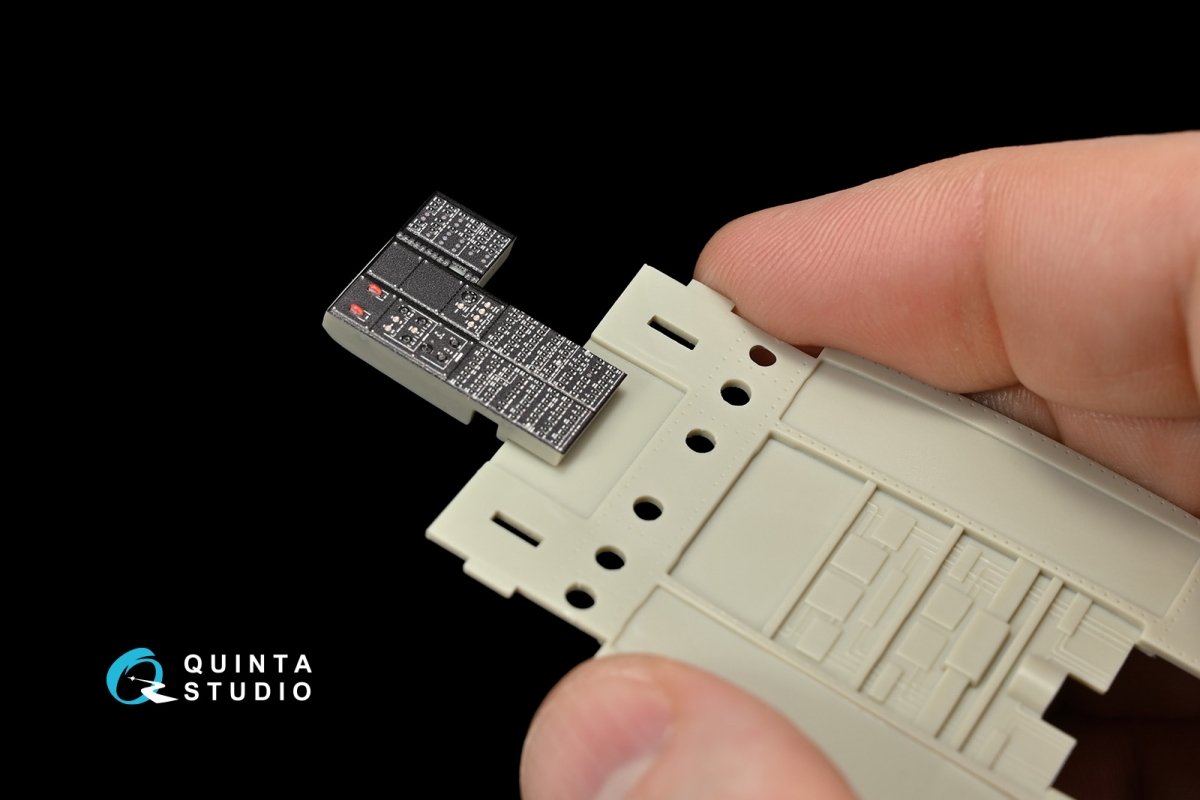 Quinta Studio QD48091 UH-1Y Venom 3D-Printed &amp;amp; coloured Interior on decal paper (for Kitty Hawk kit) 1/48 – zdjęcie 9