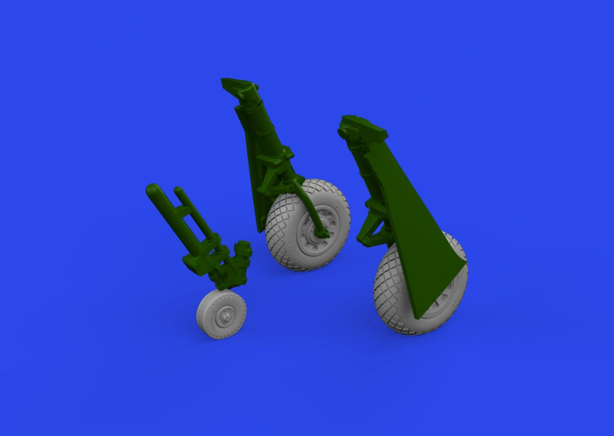 Eduard 672370 P-51D wheels diamond tread 2 EDUARD 1/72 – image 4