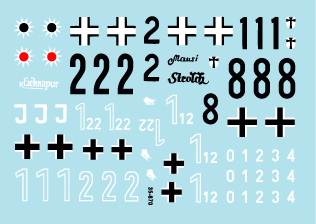 Star Decals 35-870 German Tanks in Italy 1 1/35 – zdjęcie 3
