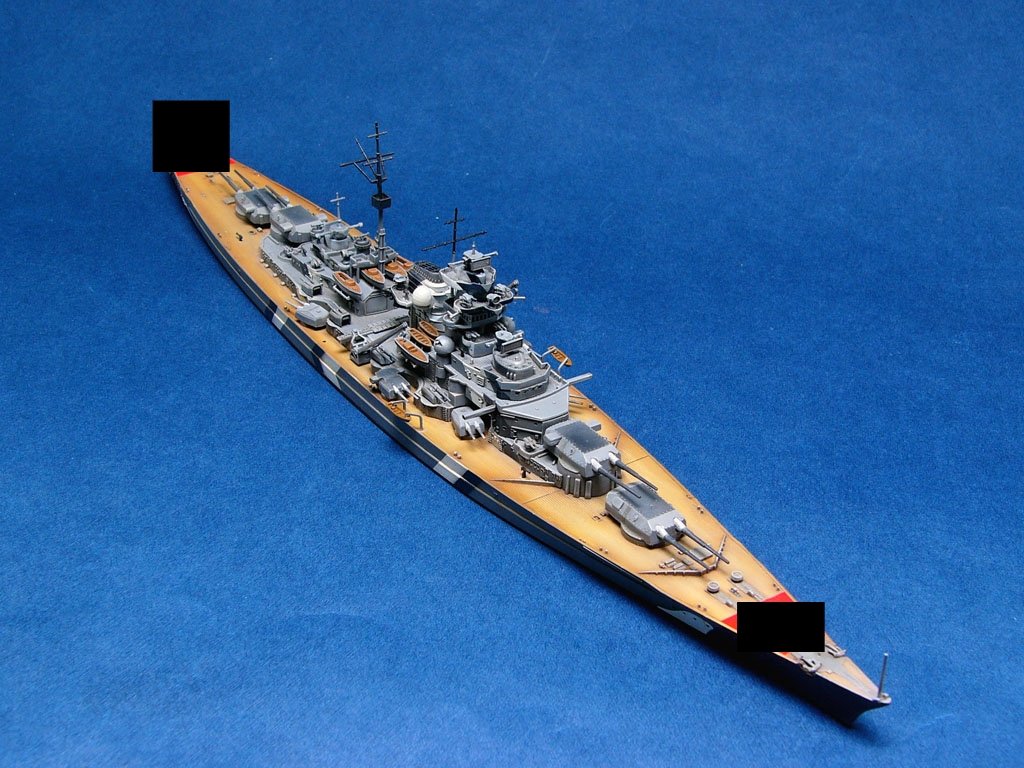 Trumpeter 05711 Germany Bismarck Battleship 1941 1/700 – zdjęcie 6