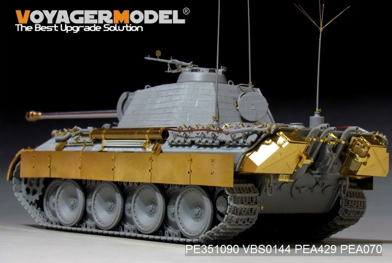 Voyager Model PE351090 WWII German Panther A Mid Version Basic for Dragon 1/35 – zdjęcie 3
