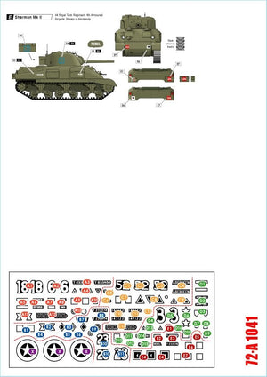 Star Decals 72-A1041 British Shermans. 75th D-Day Special. Sherman Mk I / Mk II / Mk III / Mk I Hybrid 1/72 – image 2