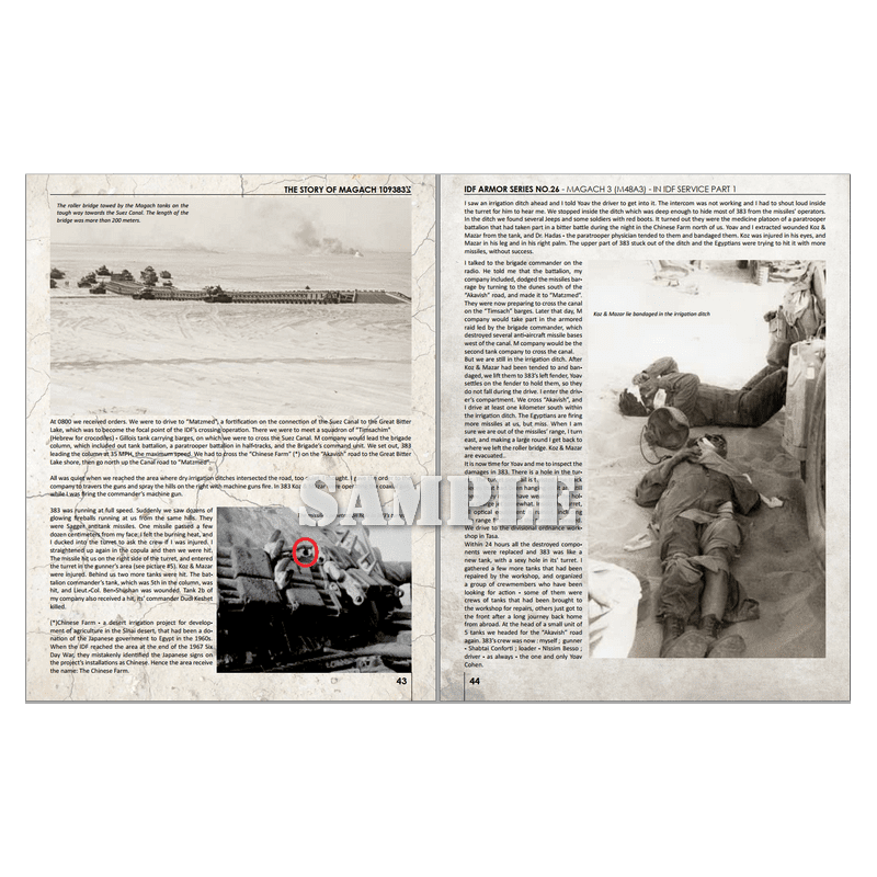 Desert Eagle Publishing DEP-26 MAGACH 3 IDF PATTON M48 (M48A3) – zdjęcie 2