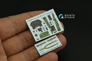Quinta Studio QD48254 P-51D Late 3D-Printed &amp;amp; colored Interior on decal paper (Airfix) 1/48 – image 11