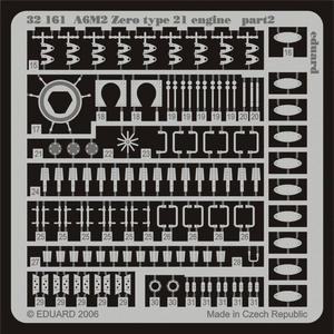 Eduard 32161 A6M2 Zero type 21 engine 1/32 TAMIYA – zdjęcie 2