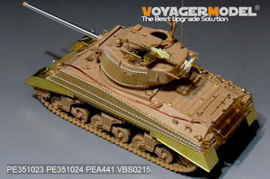 Voyager Model PE351023 WWII US M4A3 (76) w Mid Tank Basic For MENG TS-043 1/35 – zdjęcie 5