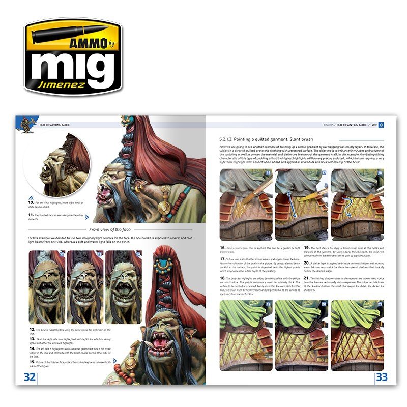 Ammo of Mig Jimenez 6220 ENCYCLOPEDIA OF FIGURES MODELLING TECHNIQUES VOL. 0 - QUICK GUIDE FOR PAINTING (English) – image 7